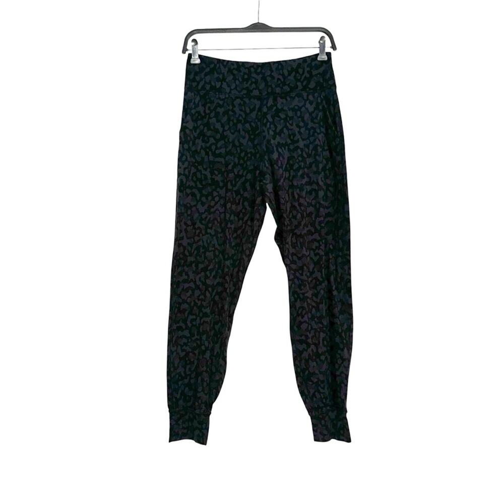 Lululemon Align Black Gray Camo High Rise Joggers 8 in Incognito Camo Multi Gray